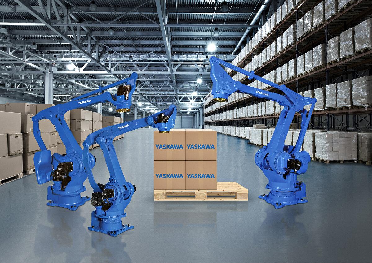 Yaskawa Motoman PL190 паллетайзер промышленный