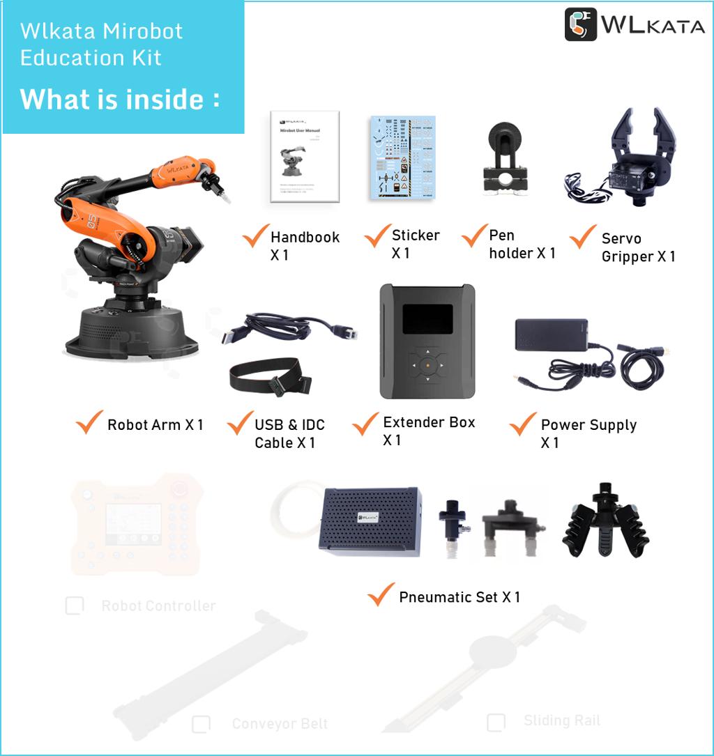 Wlkata Mirobot Education Kit